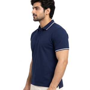 Fashionable men polo shirt combining breathable fabric elegant appearance and relaxed <b>fitting</b> for contemporary casual wardrobes - Product Image 4
