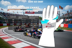 Gants unisexes à doigts complets pour karting et entraînement – Nouveaux mitaines de sport imperméables avec impression tactile pour le sport - Product Image 6