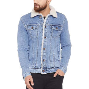 Chaqueta Vaquera Vintage con Forro, Manga Larga, Secado Rápido, Transpirable, para Mayor Calidez, Resistente, Cálida para Primavera, Personalizable para Hombre - Product Image 5