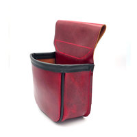 Vente en gros de pochettes de ceinture en cuir souple personnalisées OEM de haute qualité, accessoires de chasse portables pour munitions de tir