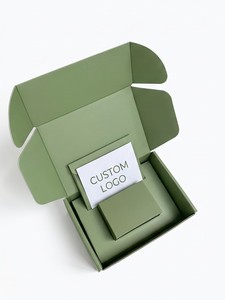 Boîte en carton rigide personnalisable avec insert logo UV pour emballage cosmétique - Product Image 1