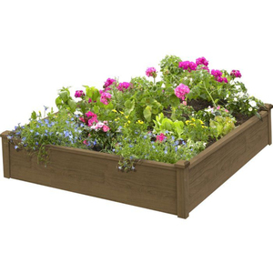 Jardinière surélevée en bois pour légumes, fleurs et herbes, en bois de sapin massif naturel, pour jardinage extérieur - Product Image 3