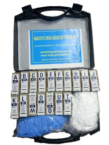 Kit portátil de detección de drogas con ampollas de reactivo selladas para un rápido cribado de drogas e investigación en campo - Product Image 1