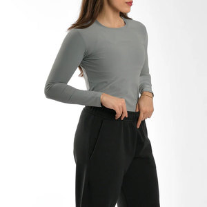 Chaleco Deportivo Personalizado para Mujer, Tejido de Punto, Secado Rápido, Spandex/Algodón, Alta Elasticidad, para Gimnasio, Running y Entrenamiento - Product Image 4