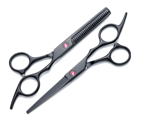 Tijeras de peluquería ergonómicas para un corte de pelo profesional y cómodo, tijeras de peluquería de precisión para uso en barberías y salones - Product Image 5