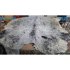 Genuine Cowhide Leather Rug Natural Skin Exotic Design Authentic Real Animal Carpet <b>Large</b> Size For Home Decoration & Styling Mat - Product Image 6