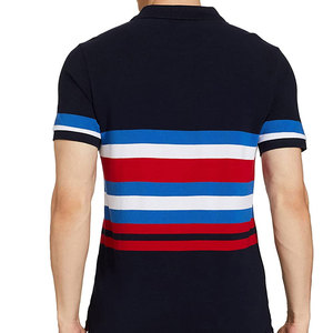 Chemises polo homme grande taille, style été tendance, best-seller, logo personnalisé, manches courtes. - Product Image 2
