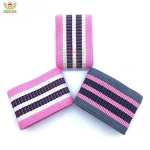 Set de Bandas de Resistencia para Entrenamiento de Cadera para Mujeres, Bandas Elásticas Anchas Antideslizantes para Ejercicios de Glúteos, de Poliéster Resistente - Product Image 5