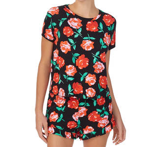 Conjunto de Verano Ligero para Mujer, Diseño Floral con Cuello Redondo y Servicio OEM, Diseño de Alta Calidad - Product Image 1