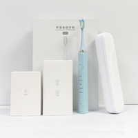 Brosse à dents électrique orale à vente chaude, étanche IPX7, nettoyage portable, charge sans fil par induction, brosse à dents sonique