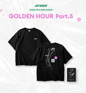 ATEEZ POP-UP STORE [GOLDEN HOUR Part.5] BW-155 MERCH KPOP Musique Coréenne Tous Âges CD Plastique & Papier Séoul - Product Image 3