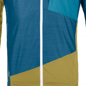 Veste Softshell Unisexe Vento Lite Ortovox en Laine Mérinos Ultra-Légère, Respirante, Coupe-Vent et Résistante à l'Eau avec Fermeture Éclair Imprimée - Product Image 6