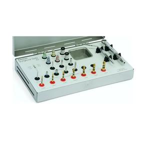 ชุดเครื่องมือเจาะผ่าตัดแบบแมนนวลสำหรับการปลูกถ่ายฟัน พร้อมประแจแรงบิดและหัวไขควงหกเหลี่ยม เคลือบเงิน ทำจากสแตนเลสสตีล ได้รับการรับรองมาตรฐาน CE - Product Image 3