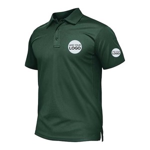 Camisa Polo de Hombre con Botones, Casual, de Punto, Manga Corta, Peso Medio - Product Image 1