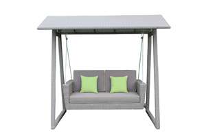 Comfortable Modern Hanging PE Rattan <b>Swing</b> Chair Customizable Color Outdoor Garden <b>Patio</b> Porch Courtyard Restaurant Hotel - Product Image 5
