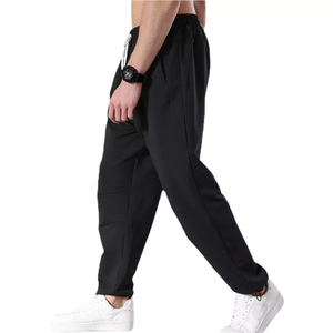 OEM Custom <b>Man</b> Joggers <b>Elastic</b> Waist Pants Cotton 320gsm Joggers Women's <b>Trousers</b> Twill Jogger Pants Boys Winter Pants - Product Image 2