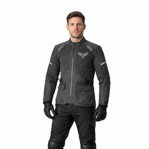 Veste de moto personnalisée, imperméable, textile, pour le tourisme, réfléchissante, multi-poches, veste de protection pour motards - Product Image 3