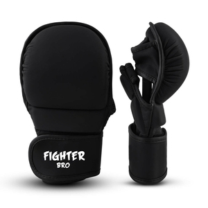 Guantes de MMA de Fábrica, Piel Sintética, para Entrenamiento de Sparring, Muay Thai, Kickboxing, Logotipo Personalizado, Profesional - Product Image 3