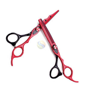 Tijeras de Entresacar de Acero Inoxidable, Afiladas como Cuchillas, para Diestros, Tijeras de Barbero EliteEdge 4Cr13 Profesionales - Product Image 4