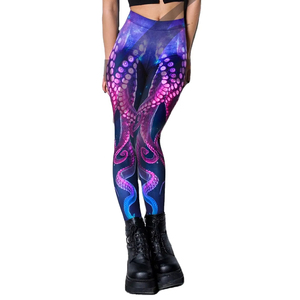 Women's High Waist Gym Leggings Premium Quality Sweat Wicking Yoga Legging Customizable with Low MOQ for Girls Printed - Product Image 1