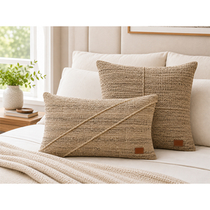 Luxury KATIYA SILK Yarn Dyed Cushion <b>Cover</b> | Textured Decorative Throw Pillow <b>Cover</b> for <b>Sofa</b>, <b>Bed</b> & Home Decor - Product Image 5