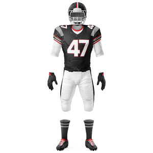 Uniforme de Fútbol Americano Cómodo, Ropa Deportiva, Uniforme de Fútbol Americano Personalizado para Venta en Línea con MOQ Bajo y OEM - Product Image 6