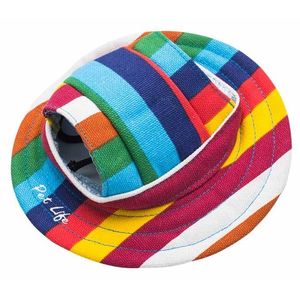 Cappello per Cani Colorato con Protezione UV, Regolabile e alla Moda, con Visiera, Abbigliamento per Animali Domestici - Product Image 2