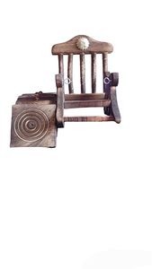 Handmade <b>Square</b> Wooden Eco-Friendly Coaster Holder & Rack Decor for Home <b>Bar</b> Office <b>Table</b> - Product Image 4