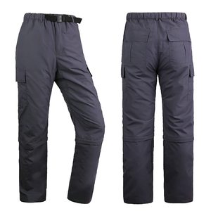 Pantalon de randonnée pour homme en spandex/polyester, coupe-vent, respirant, chaud et confortable, idéal pour l'escalade et le camping. - Product Image 6