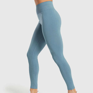 Leggings de Yoga para Mujer de Cintura Elástica, Alta Calidad, Colores y Logotipo Personalizados, Spandex/Poliéster, Elásticos en 4 Direcciones, Transpirables, Venta al Por Mayor OEM - Product Image 2