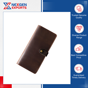 Funda para Chequera RFID Multifuncional de Estilo Vintage, Calidad Excepcional, Suministro Directo de Fábrica, a un Precio de Mercado Impresionante - Product Image 4