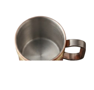 Grossiste exportateur de verres à eau, vaisselle de cuisine polie brillante, tasses en cuivre sur mesure, tasses en cuivre pur - Product Image 6