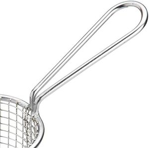 Meilleures ventes : Panier de friture et passoire en acier inoxydable pour frites, chips et tacos, avec logo personnalisé, pour la cuisine, vente en gros - Product Image 3