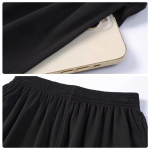 Conjunto Deportivo Personalizado al por Mayor, Camiseta de Fútbol de Cuello Alto de Calidad, Traje Deportivo de Manga Corta para Hombre, Secado Rápido - Product Image 5