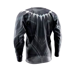 <b>Paintball</b> Jersey Long Sleeve Black Gray Geometric Design Outdoor Shooting Game Apparel Polyester Material - Product Image 6
