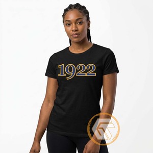 T-shirt décontracté d'été pour femmes de la sororité GREEK TREASURES Sigma Gamma Rho, écologique, respirant, col rond, manches courtes, vente en gros - Product Image 4