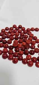 Coral rouge naturel italien, forme ronde, qualité AAA, pierre précieuse de haute qualité, pierre précieuse en vrac pour la création de bijoux pour elle - Product Image 2