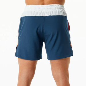 Pantalones Cortos Deportivos Casuales para Hombre, 5 Pulgadas, Cierre de Cremallera, 100% Algodón Oxford, Impermeables, Cintura Media, para Entrenamiento Físico, con Bolsillos, Diseño Digital - Product Image 5