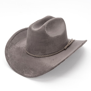 Nouveau Chapeau de Cowboy Western 2025 en Daim à Bord Incurvé pour Hommes et Femmes, Chapeau de Voyage d'Extérieur Ethnique - Product Image 6