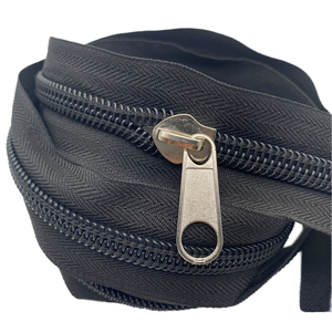 Ventes en gros de fermetures éclair longues en nylon personnalisées de haute qualité 10 #   Rouleau de fermeture éclair en nylon de 100 yards - Product Image 5