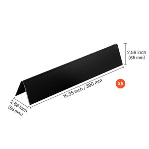 Barre Aromatizzanti da 15 Pollici per Griglie Weber Spirit I II Serie 300, Ricambio per Griglie Spirit E-310 II S-310, Accessori BBQ - Product Image 6