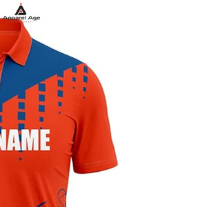 Pakistaanse custom cricket shirts met teamdesign, sublimatieprint, korte mouwen, online te koop. - Product Image 4