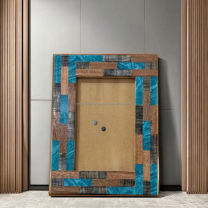 Marco de fotos de resina de madera moderno antiguo de God Grace Overseas decoración de boda elegante con impresión UV para uso doméstico - Product Image 6