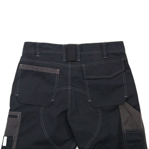 <b>Black</b> Cargo <b>Work</b> <b>Pants</b> Men Straight Fit Reinforced Knee Utility Trousers with Multiple Pockets for Construction - Product Image 3
