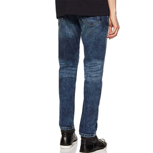 Jeans Premium Slim Fit Vintage Wash 2026 para Hombre, Pantalones Clásicos de Mezclilla Azul Estilo Urbano, Suministro Profesional OEM al por Mayor - Product Image 2