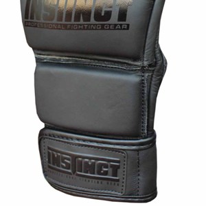 Guantes de Entrenamiento de MMA Profesionales de Primera Calidad, de Cuero, Medios Dedos, con Cierre, Impermeables, Duraderos, para Protección de Adultos, Venta al Por Mayor - Product Image 4