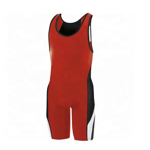 Singlet MMA unisexe uni, une pièce, en Spandex et Polyester, pour arts martiaux mixtes, extensible, séchage rapide, respirant, pour adulte - Product Image 5
