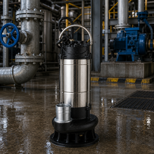 SnowFlake QDX10-16-0.75S Single-Phase Electric <b>Submersible</b> <b>Pump</b> Stainless Steel 1-1/2 in Discharge Low Pressure - Product Image 4