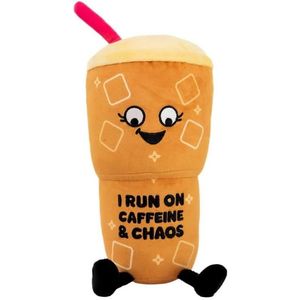 Peluche à thème café, jouet promotionnel amusant - Product Image 1