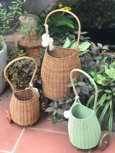 Vietnamese Unique Rattan <b>Stroller</b> Traditional Design Baby Cribs <b>for</b> Bedroom and Living Room <b>for</b> Babies and Kids - Product Image 3